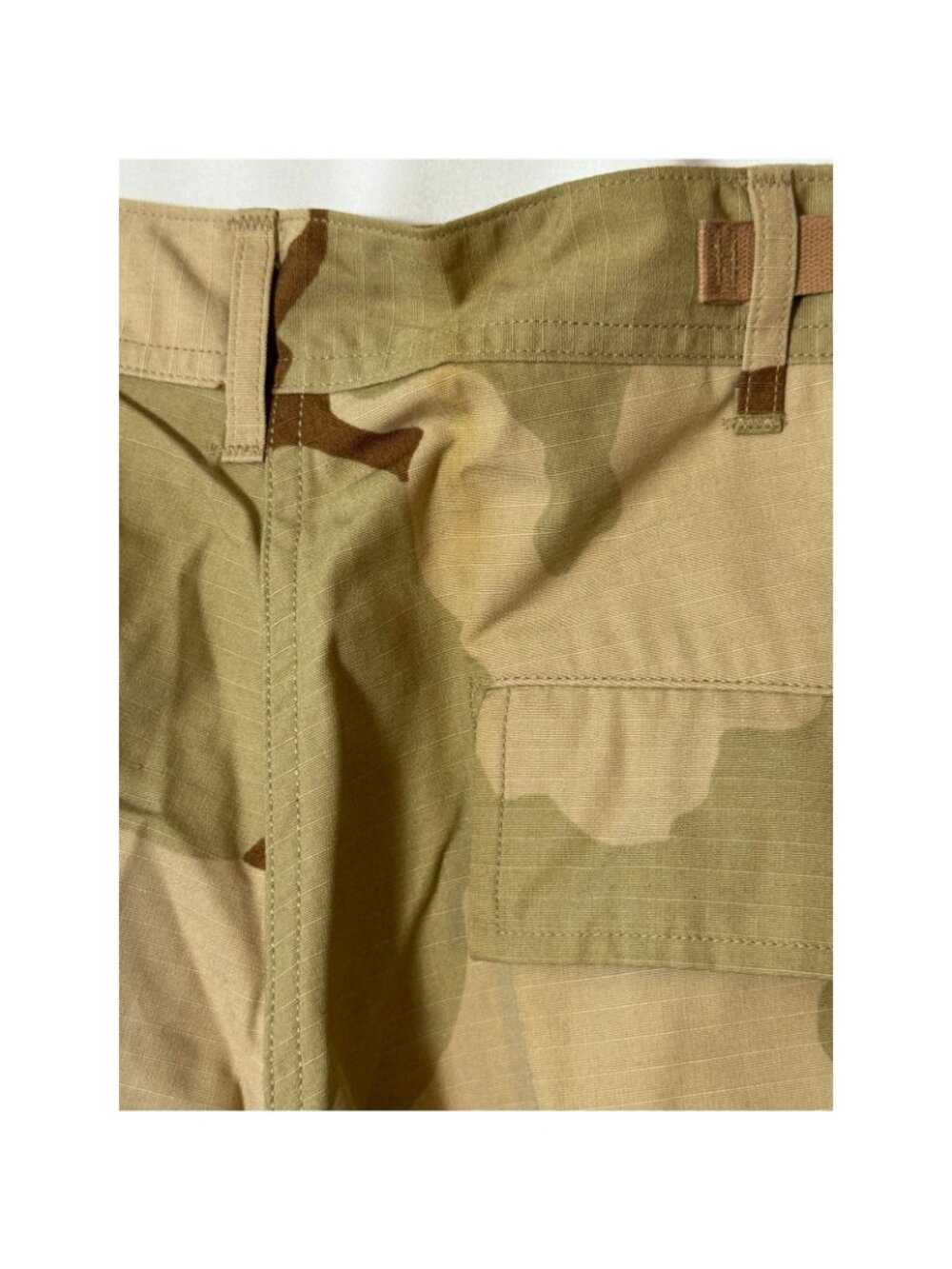 Vintage US Military Desert Camo BDU Combat Trousers Medium Long 34 x 33 - Picture 6 of 8